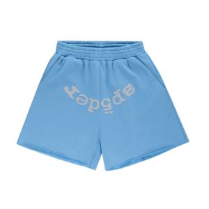 Pantalon Corto Sp5der Azul claro