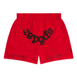 Pantalon Corto Sp5der Roja