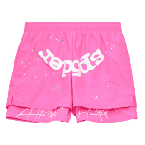 Pantalon Corto Sp5der Rosa