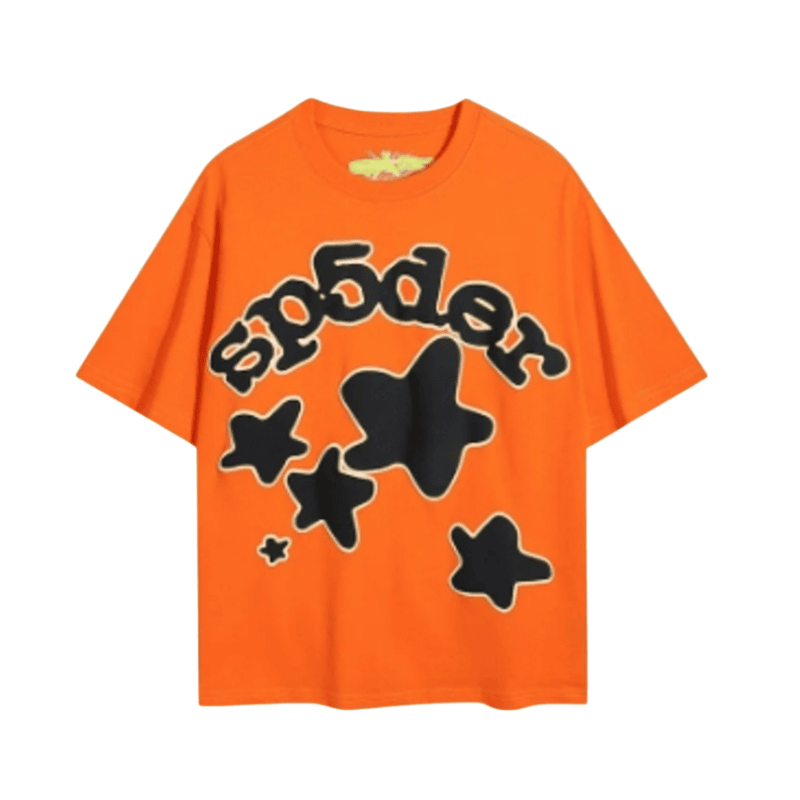Sp5der-Camiseta-Naranja Sp5der Camiseta Naranja