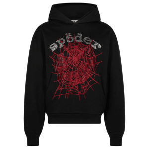 Sudadera Spider Negra