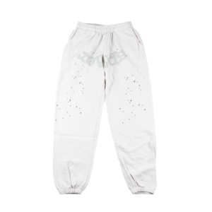 Pantalón De Chándal Blanco Hombre Sp5der