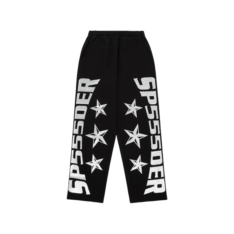 Pantalón-deportivo-Sp5der-OG-Web-Negro Pantalón deportivo Sp5der OG Web Negro