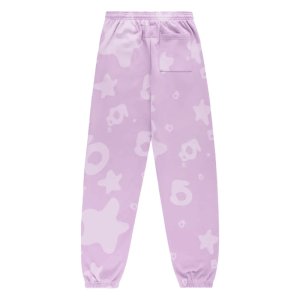 Pantalones De Chándal Sp5der Morado Back