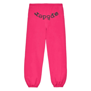 Pantalones De Chándal Sp5der Rosa