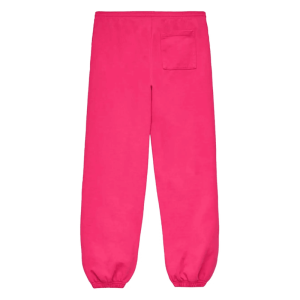 Pantalones De Chándal Sp5der Rosa Back