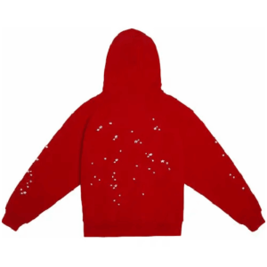 Sp5der Atlanta Hoodie Red Back