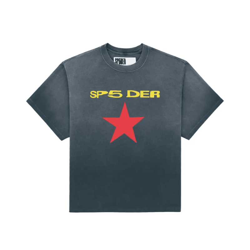 Sp5der-Camiseta-Con-Logo-Estampado Sp5der Camiseta Con Logo Estampado