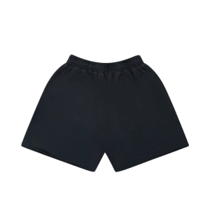 Sp5der Logo-Patch Track Shorts Back