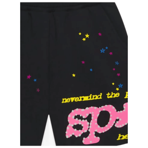 Sp5der Punk V2 Logo-Print Shorts Logo