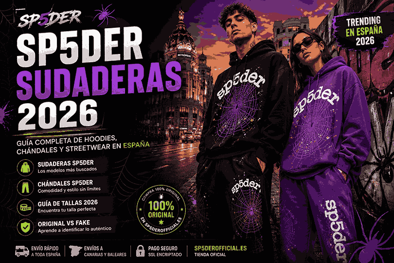 Sp5der Sudaderas Guía Completa 2026 Hoodies, Chándales, Precios y Dónde Comprar en España