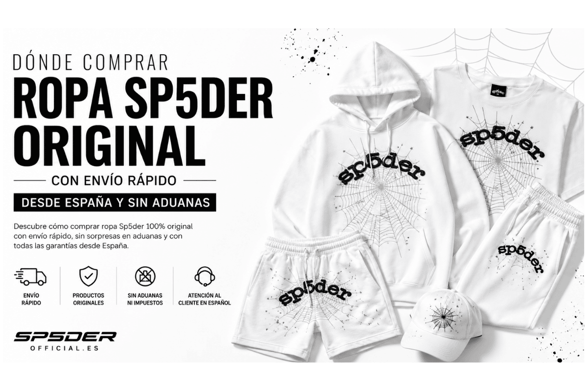 Dónde comprar ropa Sp5der original con envío rápido desde España y sin aduanas