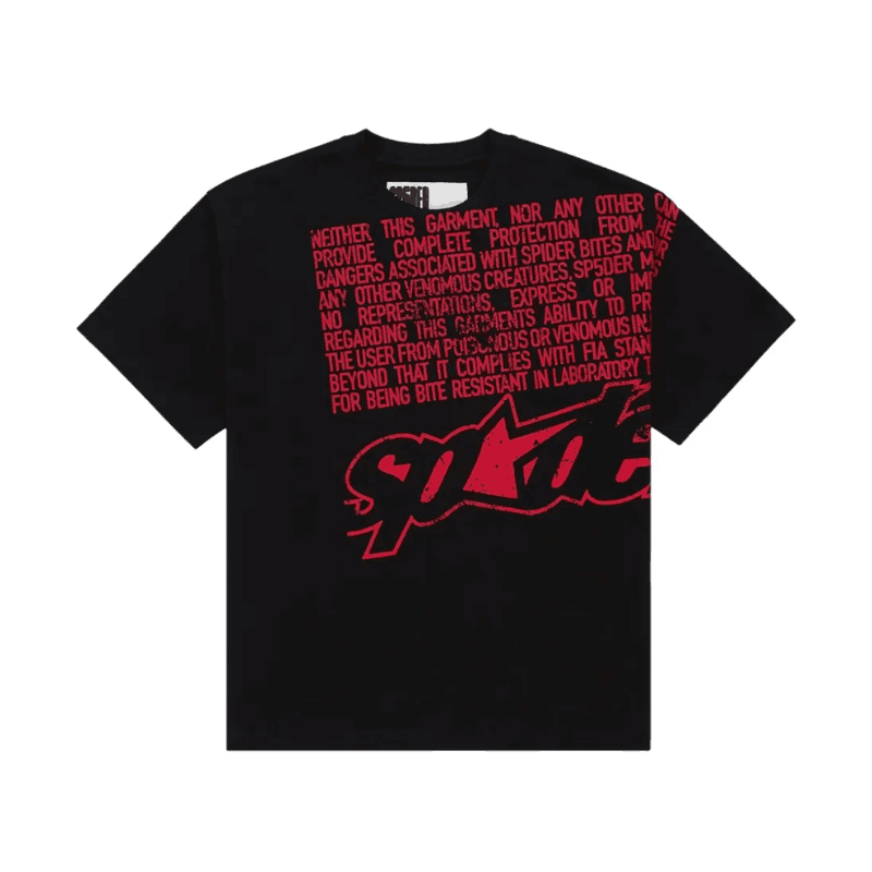 Sp5der-Disclaimer-Short-Sleeved-T-Shirt Sp5der Disclaimer Short-Sleeved T-Shirt
