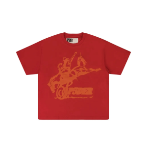 Sp5der Rodeo HW Short-Sleeve T-Shirt con diseño Rodeo HW exclusivo, algodón premium y corte oversized streetwear.