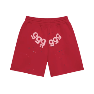 Sp5der Bermudas Angel Number Con Estampado Gráfico