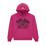 Sp5der Hoodie Pink