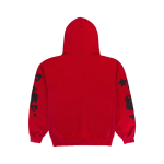 Sp5der Sudadera Beluga Red con Capucha Back