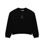 Sp5der Sudadera Con Apliques De Strass Y Motivo De Araña