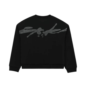Sp5der Sudadera Con Apliques De Strass Y Motivo De Araña Back
