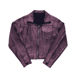 Chaqueta Vaquera Sp5der Lavado Metálico