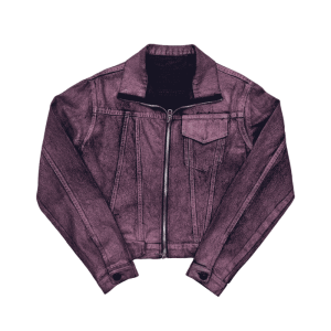 Chaqueta Vaquera Sp5der Lavado Metálico