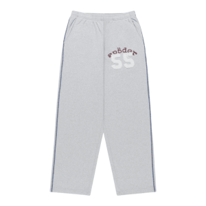 Pantalón 55 University de Pierna Ancha Gris