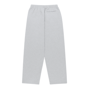 Pantalón 55 University de Pierna Ancha Gris Trasera