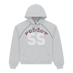 Sp5der 55 University Hoodie Gris