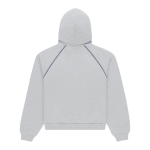 Sp5der 55 University Hoodie Gris Trasera