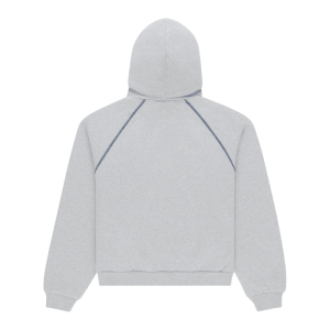 Sp5der 55 University Hoodie Gris Trasera