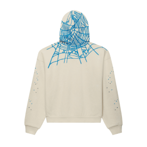 Sudadera Sp5der Crema Back