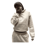 Sudadera Sp5der Crema Model